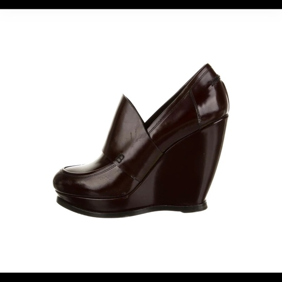 Balenciaga  leather wedges/shoes brand new - Picture 1 of 7